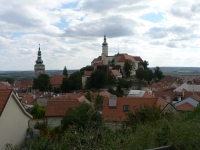 pohled na zámek Mikulov